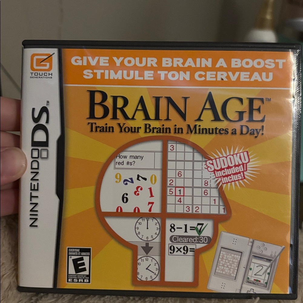 Nintendo DS Brain Age Game - Tested